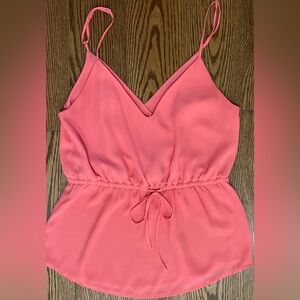Aritzia Babaton Hot Pink Tank Top